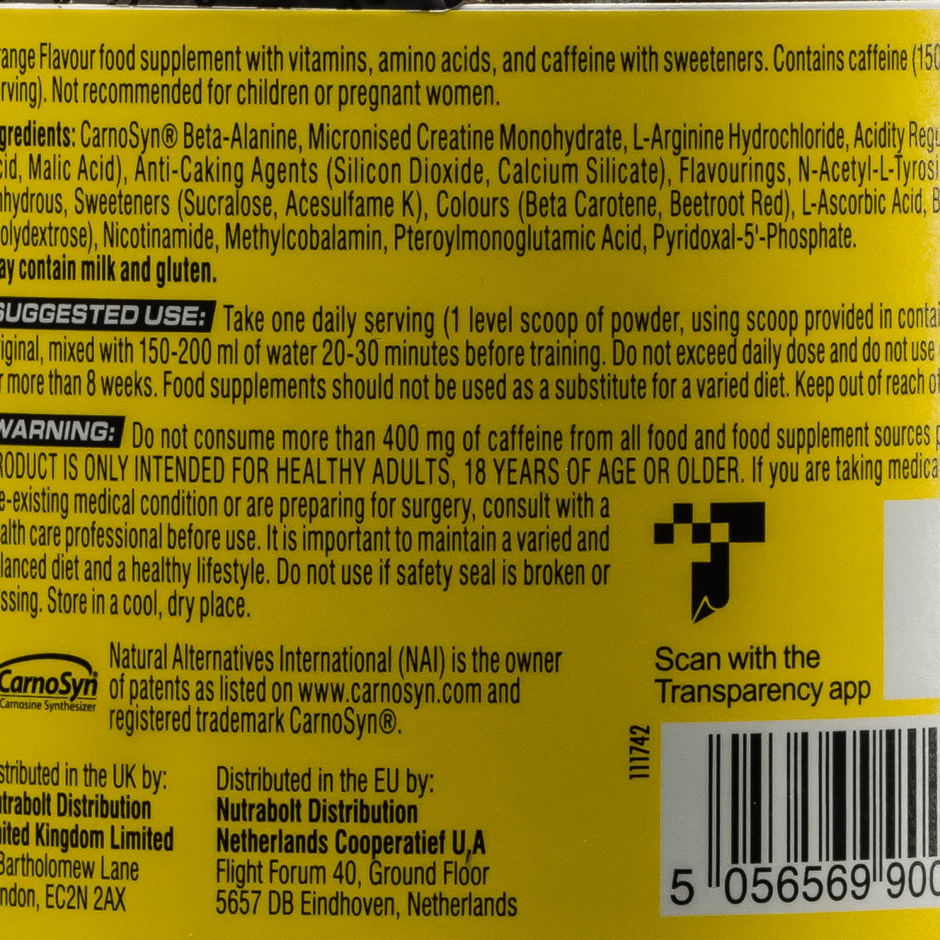C4 Original Orange, pre-workout-pulver - Pre-Workout - C4 Original Orange, pre-workout-pulver