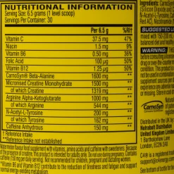 C4 Original Watermelon,pre-workout-pulver - Pre-Workout - C4 Original Watermelon,pre-workout-pulver