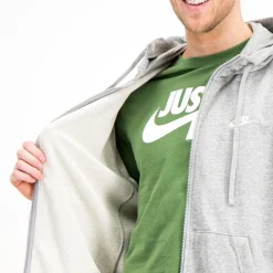 Club Hoodie Full Zip, hettejakke herre - Hettegenser - Club Hoodie Full Zip, hettejakke herre