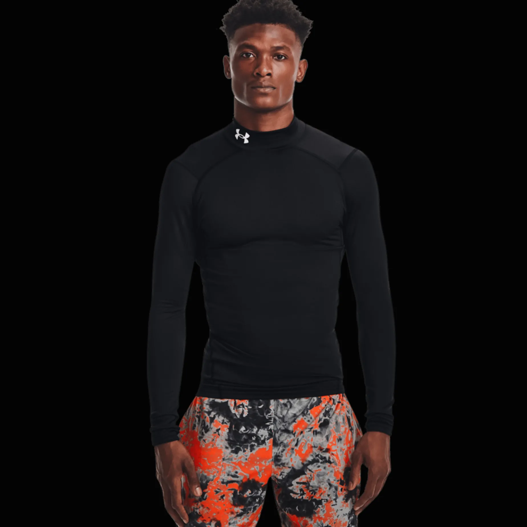 ColdGear® Armour Compression Mock, kompresjonstrøye, herre - Treningsgenser - ColdGear® Armour Compression Mock, kompresjonstrøye, herre