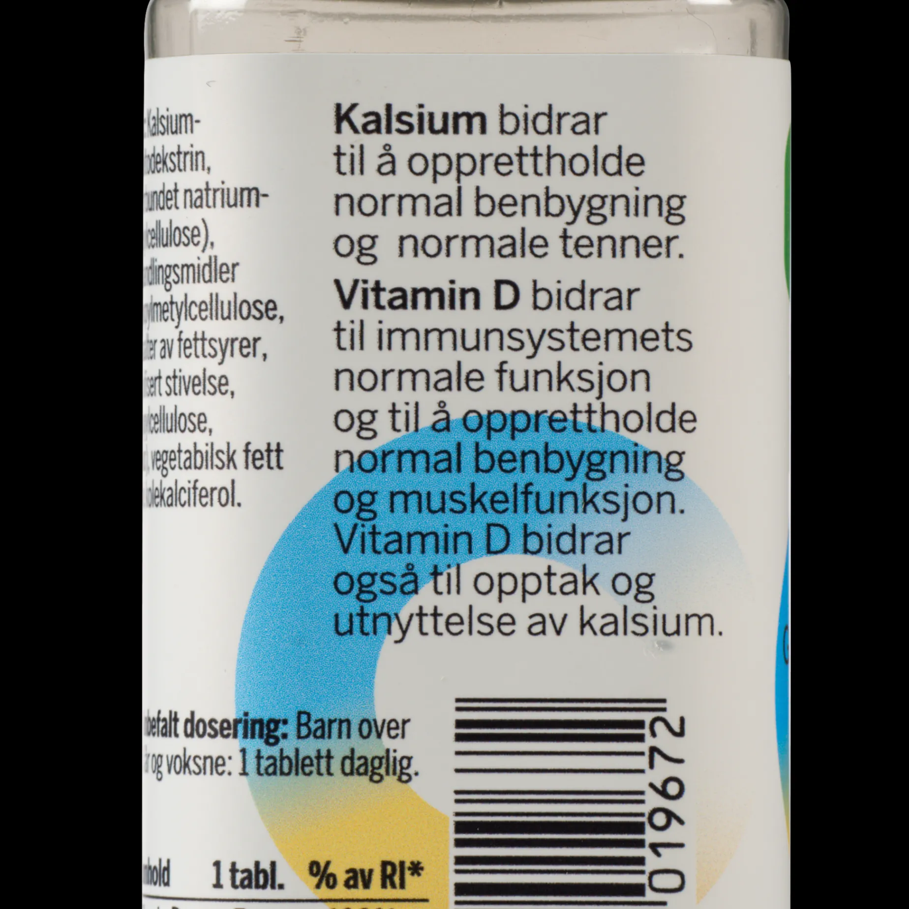 Collett Kalsium + D-vitamin 80, kosttilskudd - Kosttilskudd - Collett Kalsium + D-vitamin 80, kosttilskudd