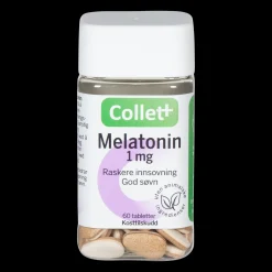 Collett Melatonin, søvnpreparat - Kosttilskudd - Collett Melatonin, søvnpreparat