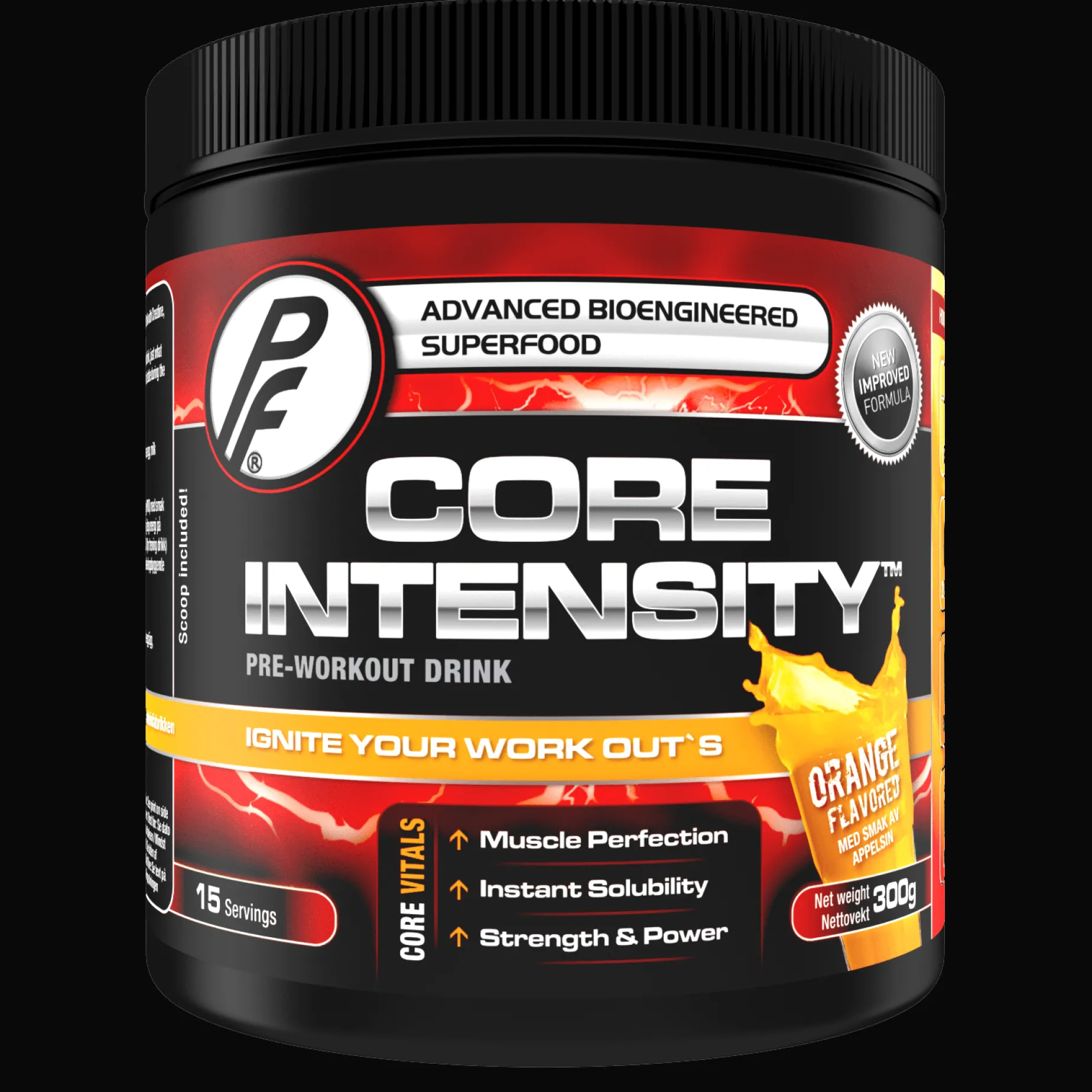 Core Intensity, pre-workoutdrikk - Pre-Workout - Core Intensity, pre-workoutdrikk