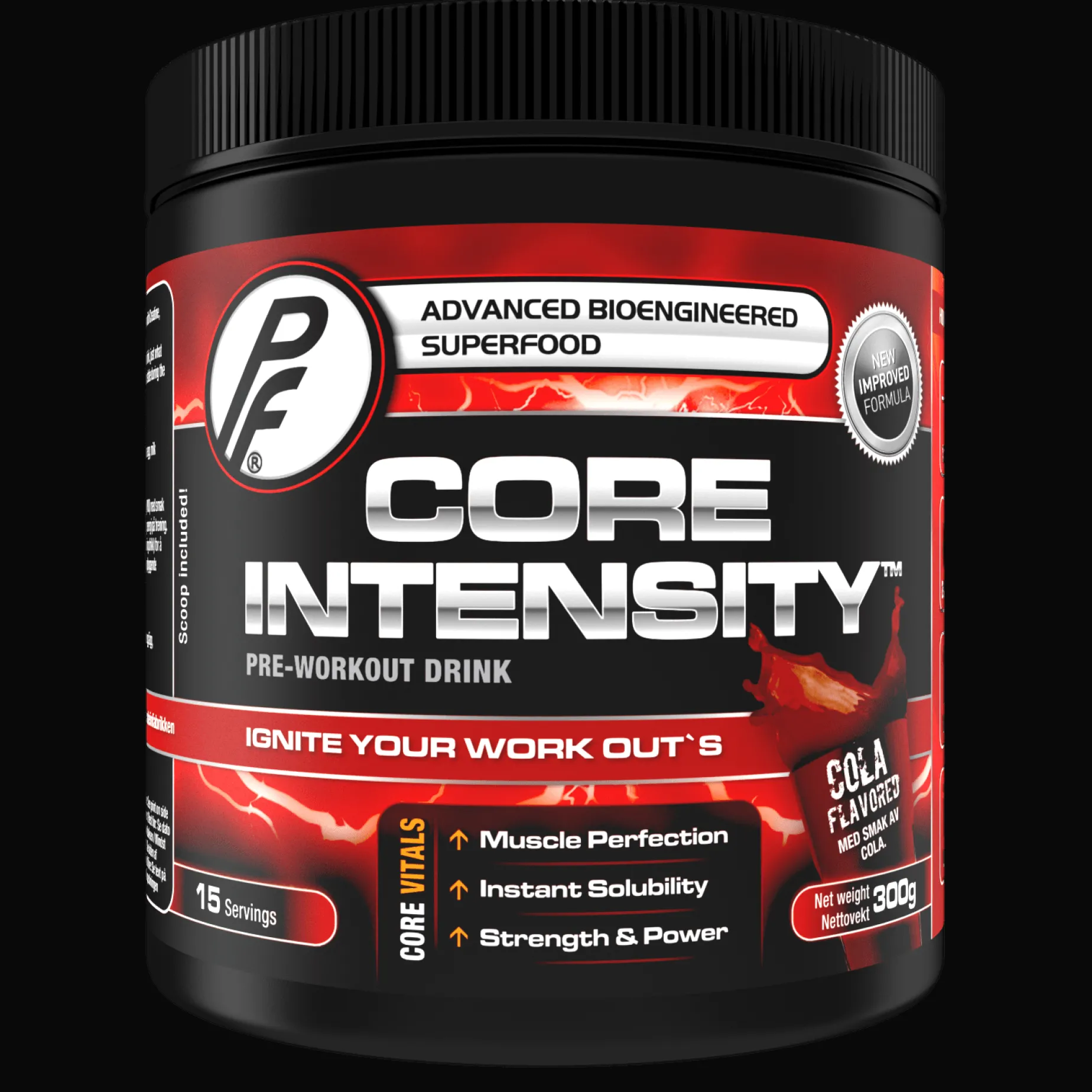Core Intensity, pre-workoutdrikk - Pre-Workout - Core Intensity, pre-workoutdrikk