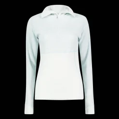 Dalen 2-layer Wool Polo Zip, ulltrøye, dame - Ullundertøy overdel dame - Dalen 2-layer Wool Polo Zip, ulltrøye, dame