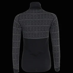 Dalen 2-layer Wool Polo Zip, ulltrøye, dame - Ullundertøy overdel dame - Dalen 2-layer Wool Polo Zip, ulltrøye, dame