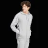 Essential Fleece 3-Stripes Full Zip, hettejakke, herre - Hettegenser - Essential Fleece 3-Stripes Full Zip, hettejakke, herre