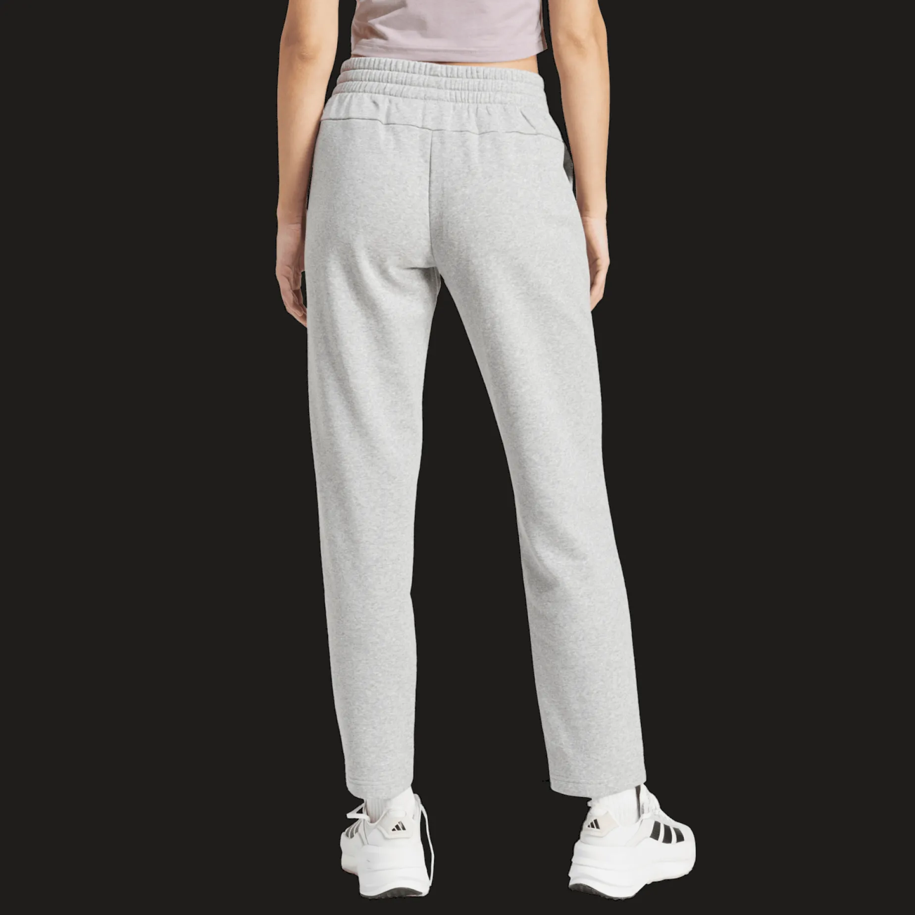 Essentials Small Logo Feel Cozy Open Hem Joggers, joggebukse, dame - Jogge-& Fritidsbukse - Essentials Small Logo Feel Cozy Open Hem Joggers, joggebukse, dame