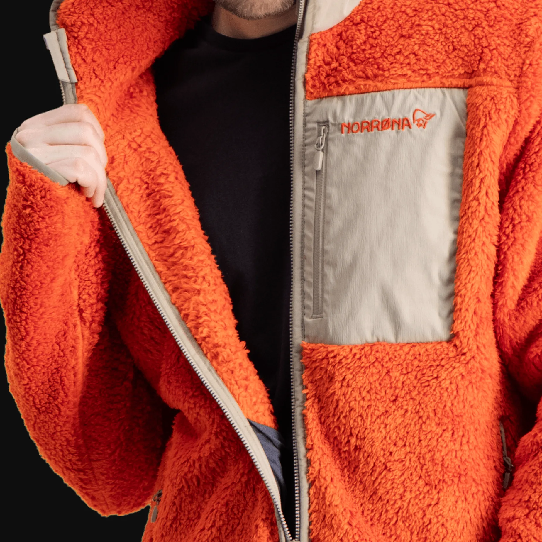 Femund Warm3 Jacket, fleecejakke, herre - Mellomlagsjakke - Femund Warm3 Jacket, fleecejakke, herre