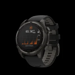 fenix 8 – 47 mm, Solar, Sapphire, Carbon Gray DLC Ti, smartklokke, unisex - Pulsklokke - fenix 8 – 47 mm, Solar, Sapphire, Carbon Gray DLC Ti, smartklokke, unisex
