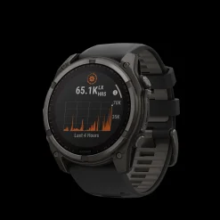 fenix 8 – 51 mm, Solar, Sapphire, Carbon Gray DLC Ti, smartklokke, unisex - Pulsklokke - fenix 8 – 51 mm, Solar, Sapphire, Carbon Gray DLC Ti, smartklokke, unisex