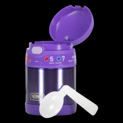 Funtainer Stainless Steel Food Jar With Folding Spoon, 290ml, mattermos - Termos & Flasker - Funtainer Stainless Steel Food Jar With Folding Spoon, 290ml, mattermos