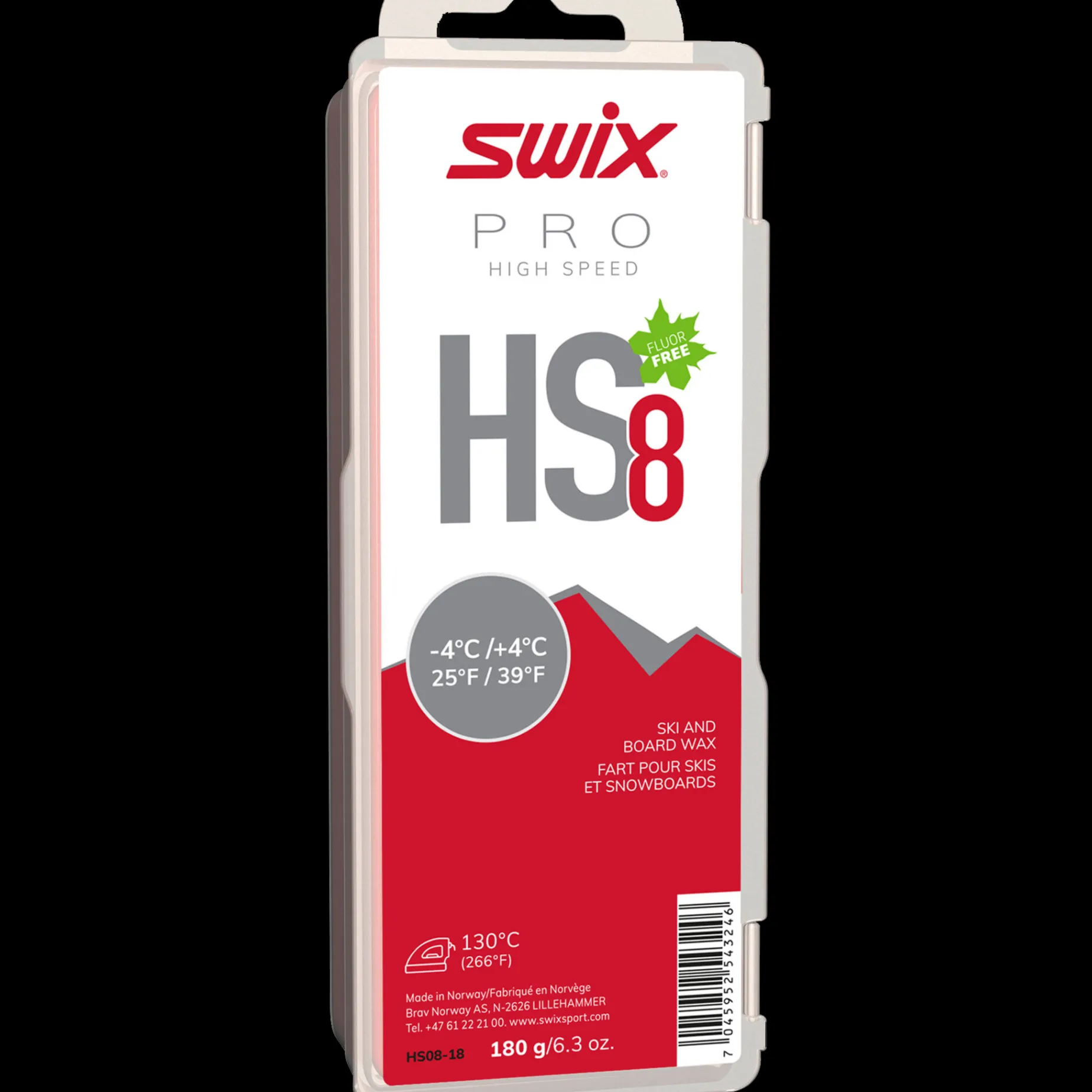Glider HS8 Red, -4°C/+4°C, 180g 24/25, -4°C/+4°C, 180g 23/24, glider - Glider - Glider HS8 Red, -4°C/+4°C, 180g 24/25, -4°C/+4°C, 180g 23/24, glider