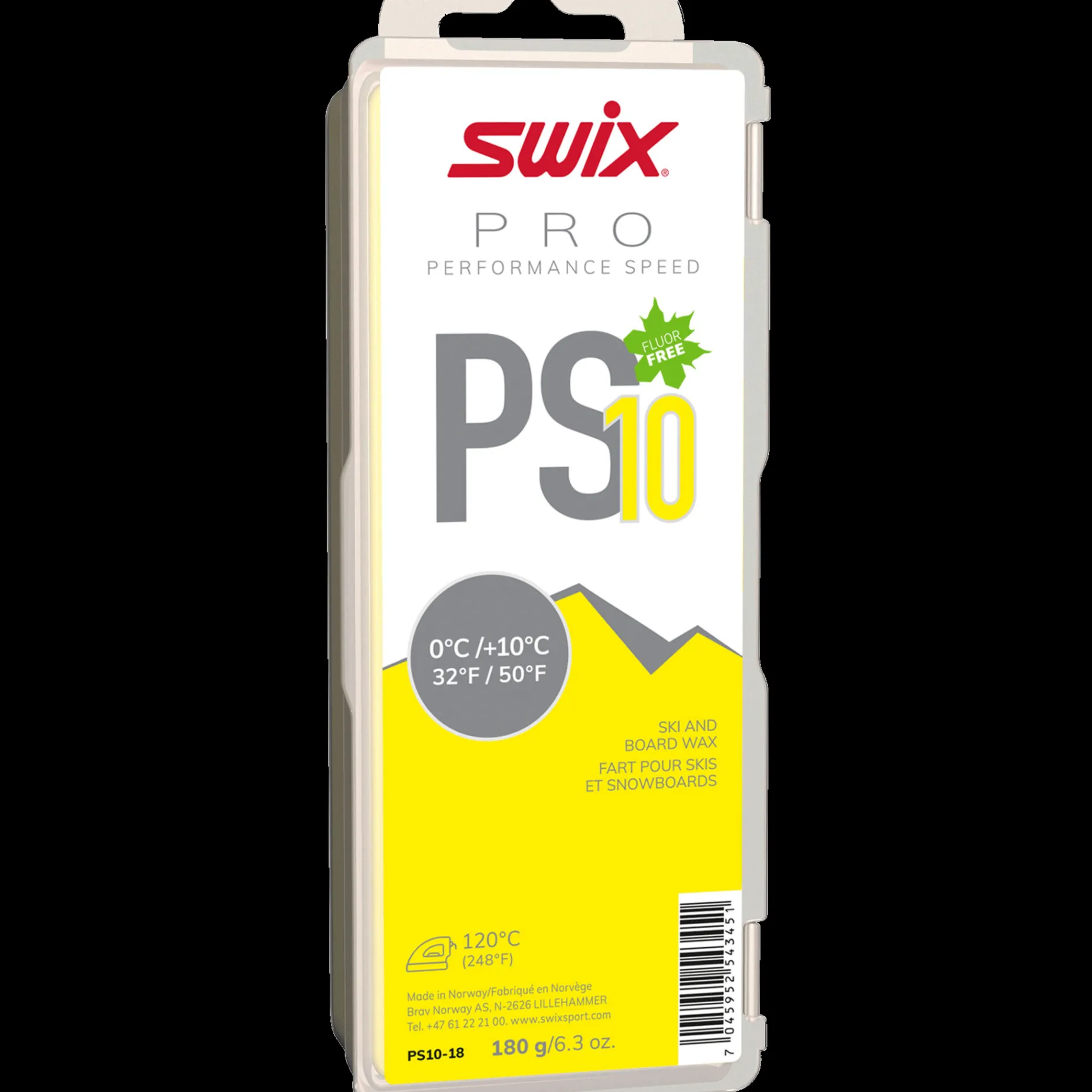 Glider PS10 Yellow, 0°C/+10°C, 180g 24/25, 0°C/+10°C, 180g 23/24, glider - Glider - Glider PS10 Yellow, 0°C/+10°C, 180g 24/25, 0°C/+10°C, 180g 23/24, glider