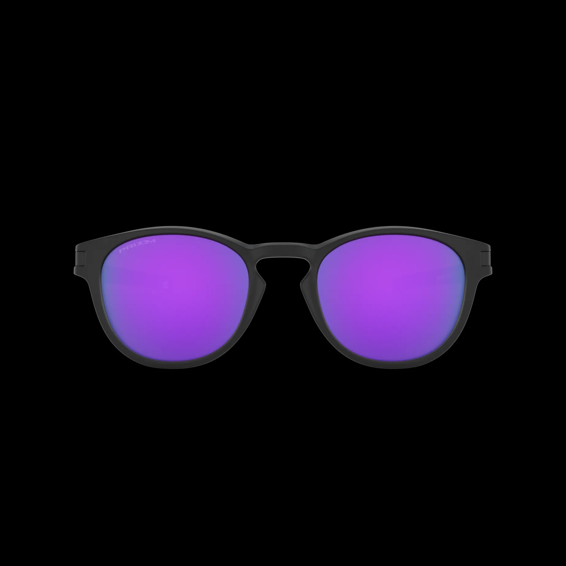 Latch Matte Black w/ PRIZM Violet, solbrille, unisex - Fritidsbriller - Latch Matte Black w/ PRIZM Violet, solbrille, unisex