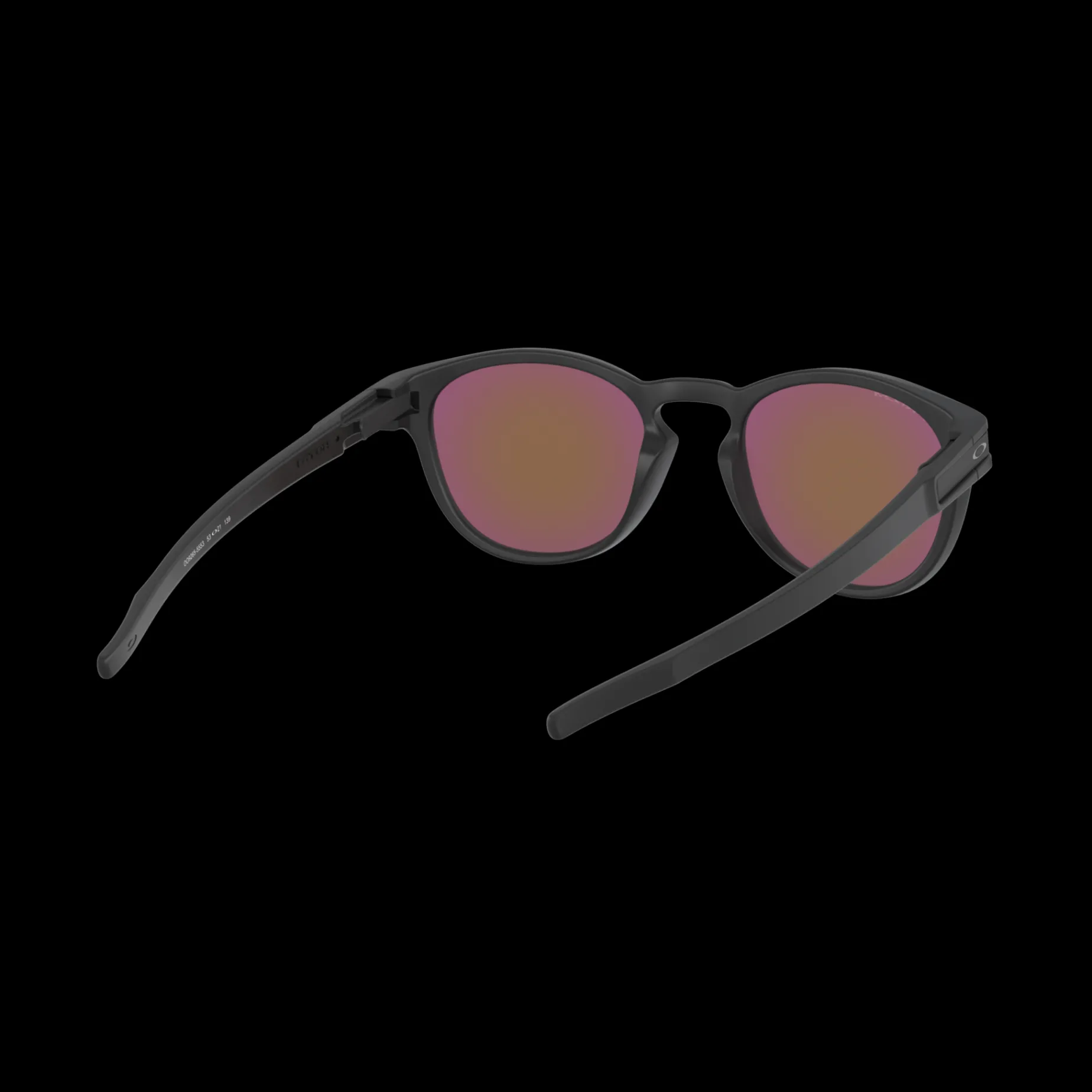 Latch Matte Black w/ PRIZM Violet, solbrille, unisex - Fritidsbriller - Latch Matte Black w/ PRIZM Violet, solbrille, unisex