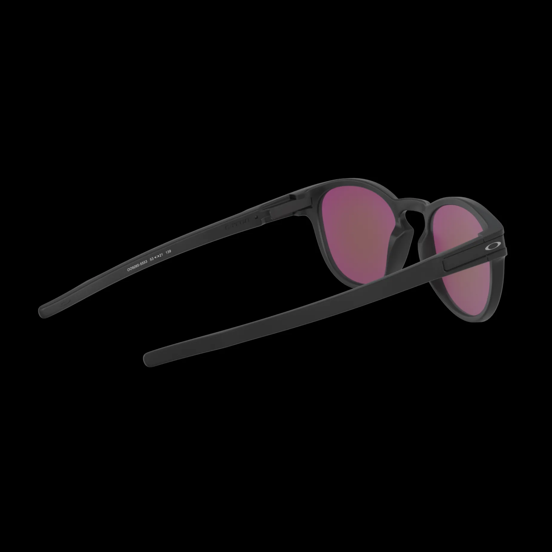 Latch Matte Black w/ PRIZM Violet, solbrille, unisex - Fritidsbriller - Latch Matte Black w/ PRIZM Violet, solbrille, unisex