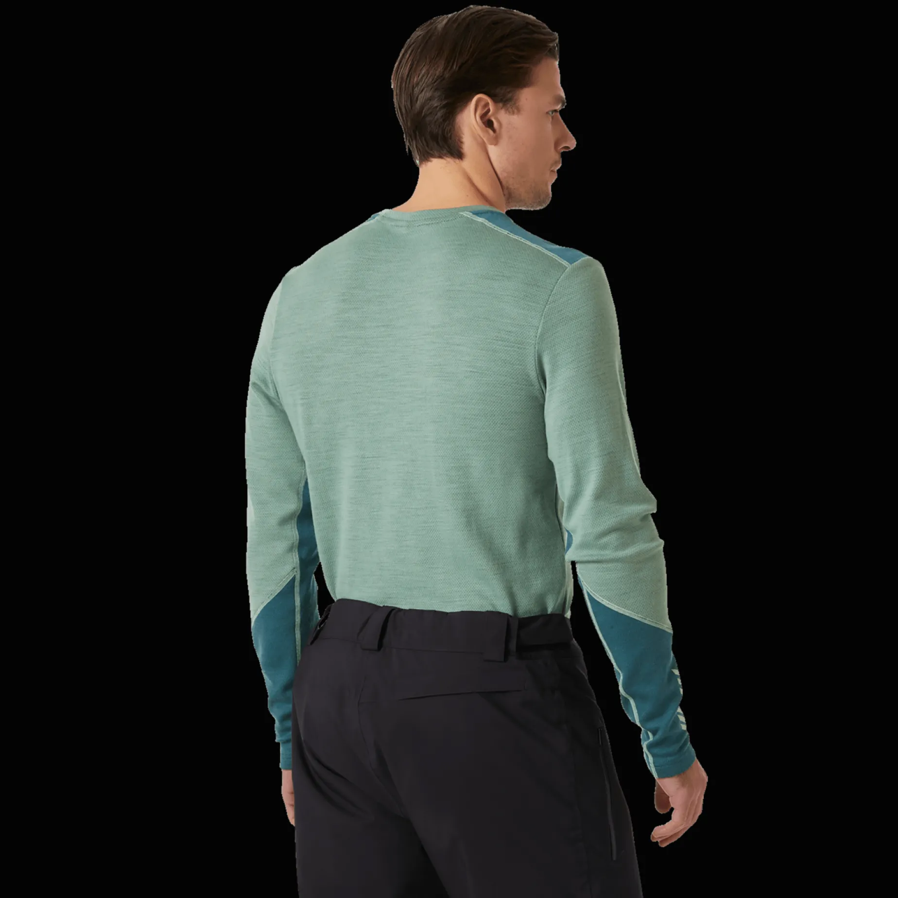 LIFA Merino Midweight Crew, ulltrøye, herre - Ullundertøy overdel herre - LIFA Merino Midweight Crew, ulltrøye, herre