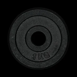 25 mm Weightplate - 1 Kg, vektskive - Vektskiver - 25 mm Weightplate - 1 Kg, vektskive