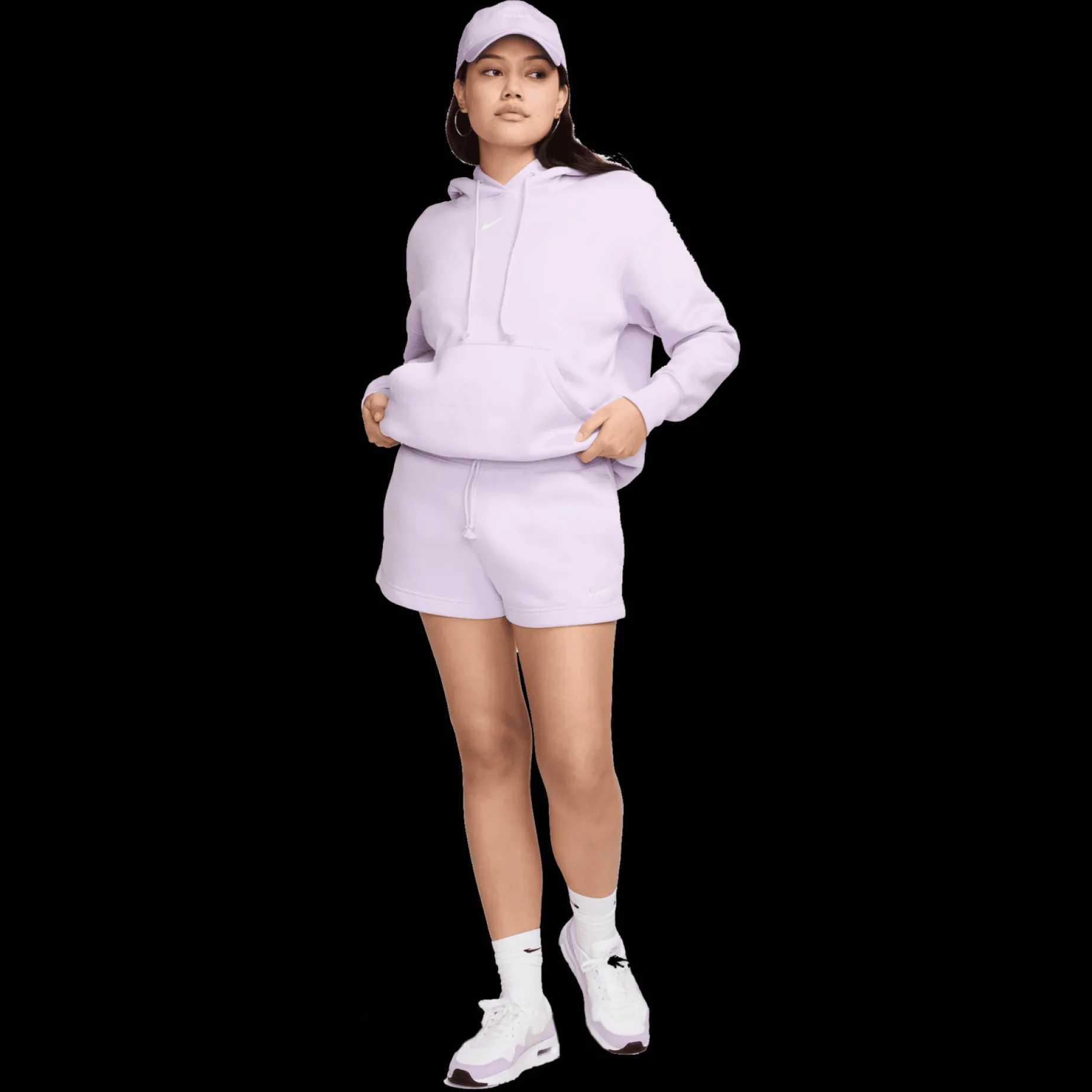 Nike Sportswear Phoenix Fleece, shorts, dame - Fritidsshorts - Nike Sportswear Phoenix Fleece, shorts, dame