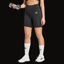 Optime Essentials Stash Pocket 7-Inch Short Leggings, treningsshorts, dame - Treningsshorts - Optime Essentials Stash Pocket 7-Inch Short Leggings, treningsshorts, dame