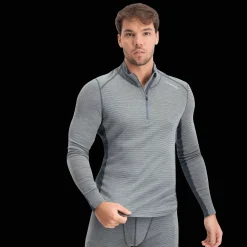 Rav 100% Turtle Neck Half Zip, ulltrøye herre - Ullundertøy overdel herre - Rav 100% Turtle Neck Half Zip, ulltrøye herre