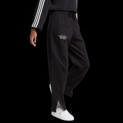 Signature Graphic Embroidery French Terry Straight Leg, joggebukse, dame - Jogge-& Fritidsbukse - Signature Graphic Embroidery French Terry Straight Leg, joggebukse, dame