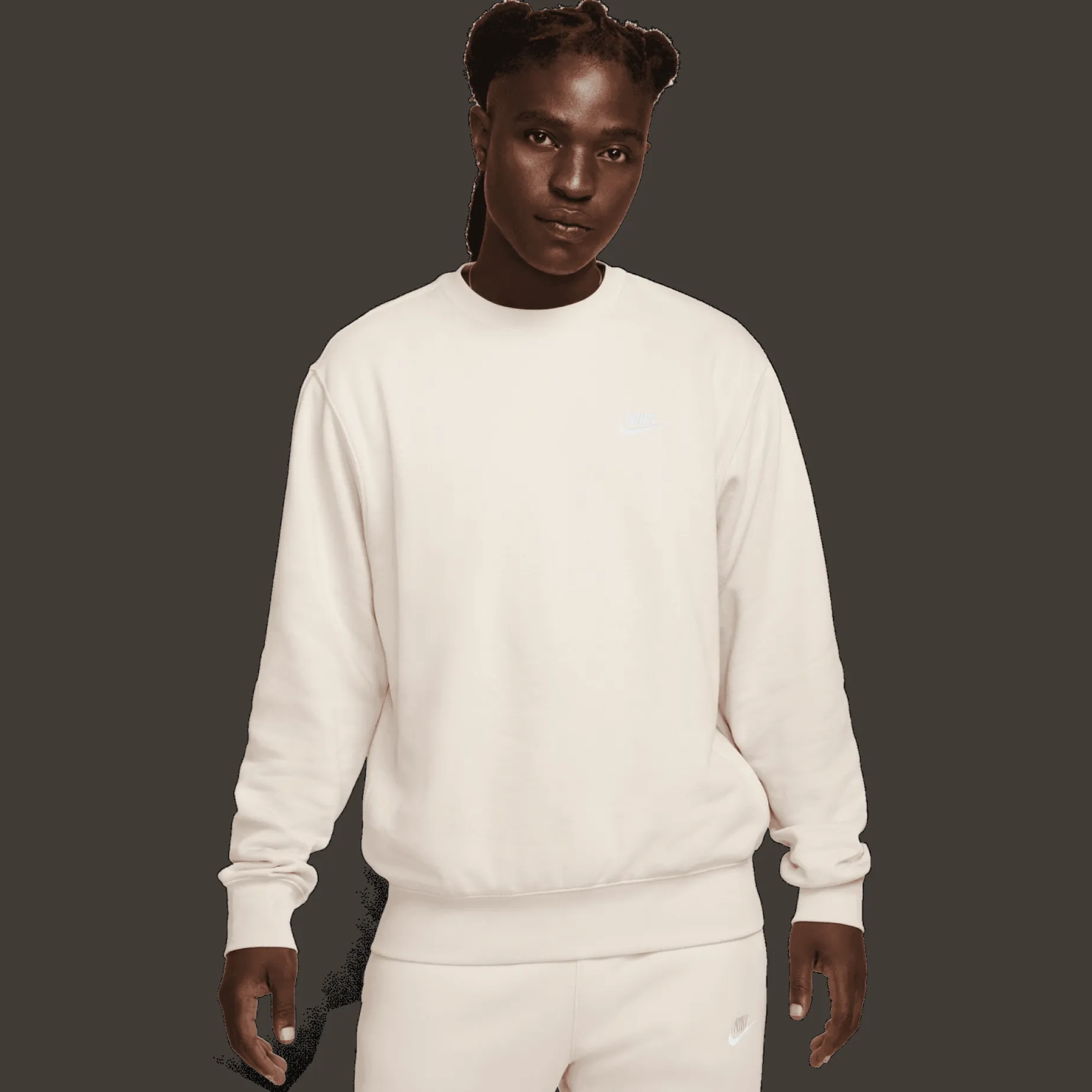 Sportswear Club Fleece Crew, collegegenser, herre - Hettegenser - Sportswear Club Fleece Crew, collegegenser, herre