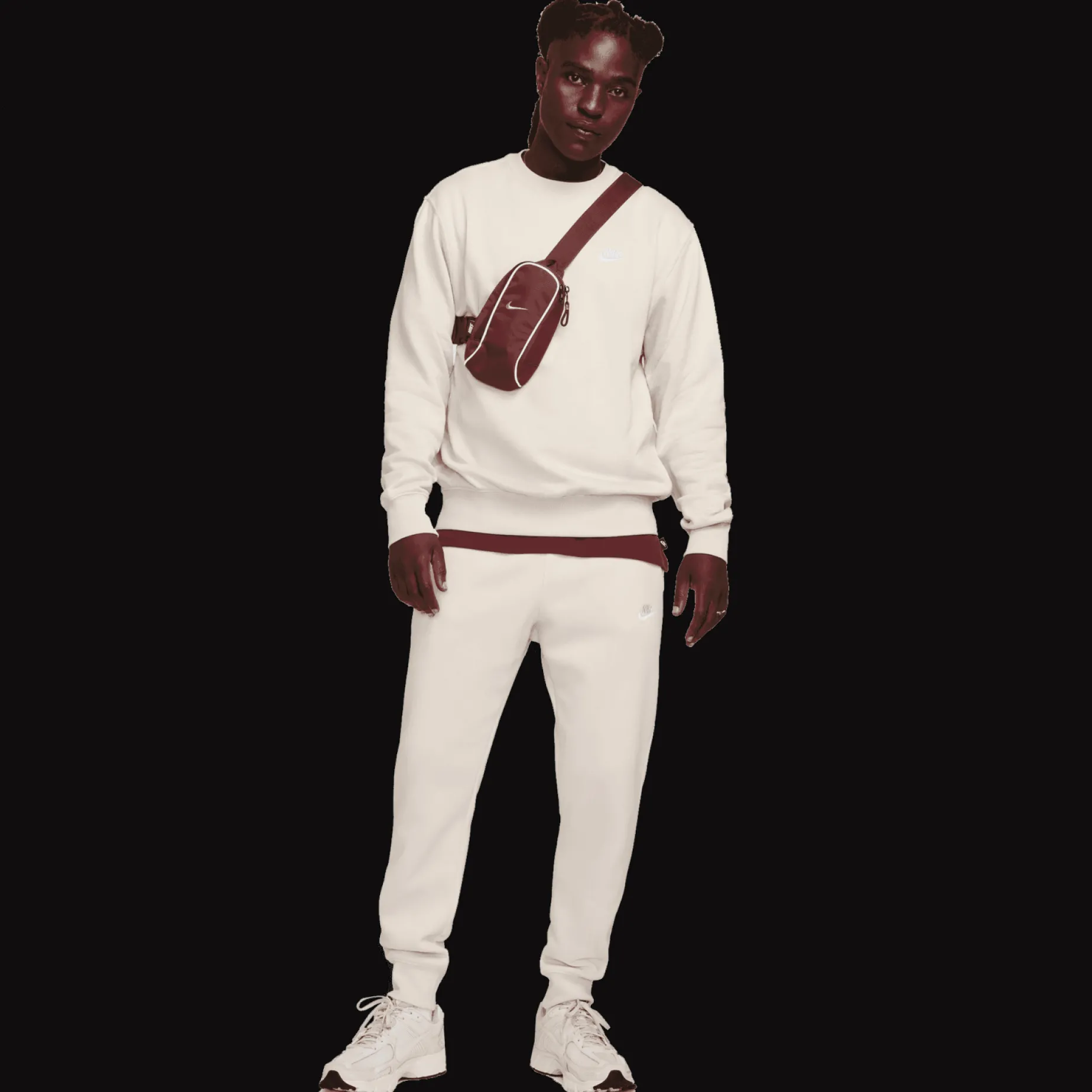 Sportswear Club Fleece Crew, collegegenser, herre - Hettegenser - Sportswear Club Fleece Crew, collegegenser, herre