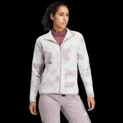 Terrex Multi Printed Full-Zip Fleece Jacket, fleecejakke, dame - Mellomlagsjakke - Terrex Multi Printed Full-Zip Fleece Jacket, fleecejakke, dame