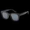 013 Waye Shiny Black Frame With Smoke Lens, solbriller, unisex - Fritidsbriller - 013 Waye Shiny Black Frame With Smoke Lens, solbriller, unisex