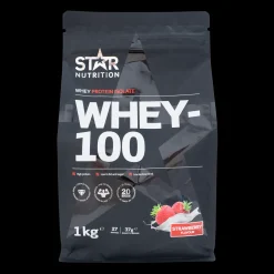 Whey 100, myseproteinisolat - Proteiner - Whey 100, myseproteinisolat