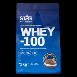 Whey 100, myseproteinisolat - Proteiner - Whey 100, myseproteinisolat