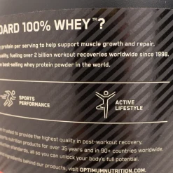 100 % Whey Gold Standard 2270 g, proteinpulver - Proteiner - 100 % Whey Gold Standard 2270 g, proteinpulver