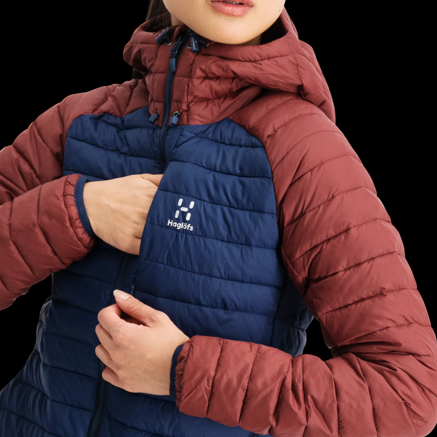 Zed Mimic Hood Women, turjakke, dame - Mellomlagsjakke - Zed Mimic Hood Women, turjakke, dame