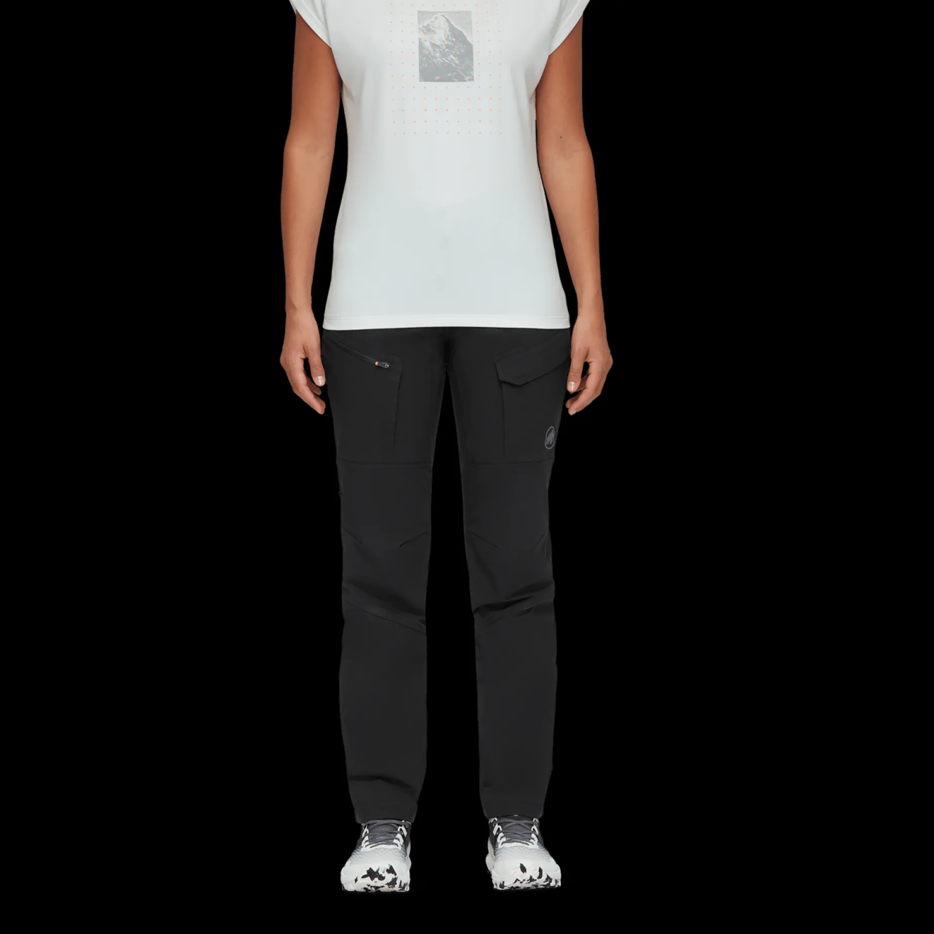 Zinal Hybrid Pants Women, turbukse - Turbukse - Zinal Hybrid Pants Women, turbukse