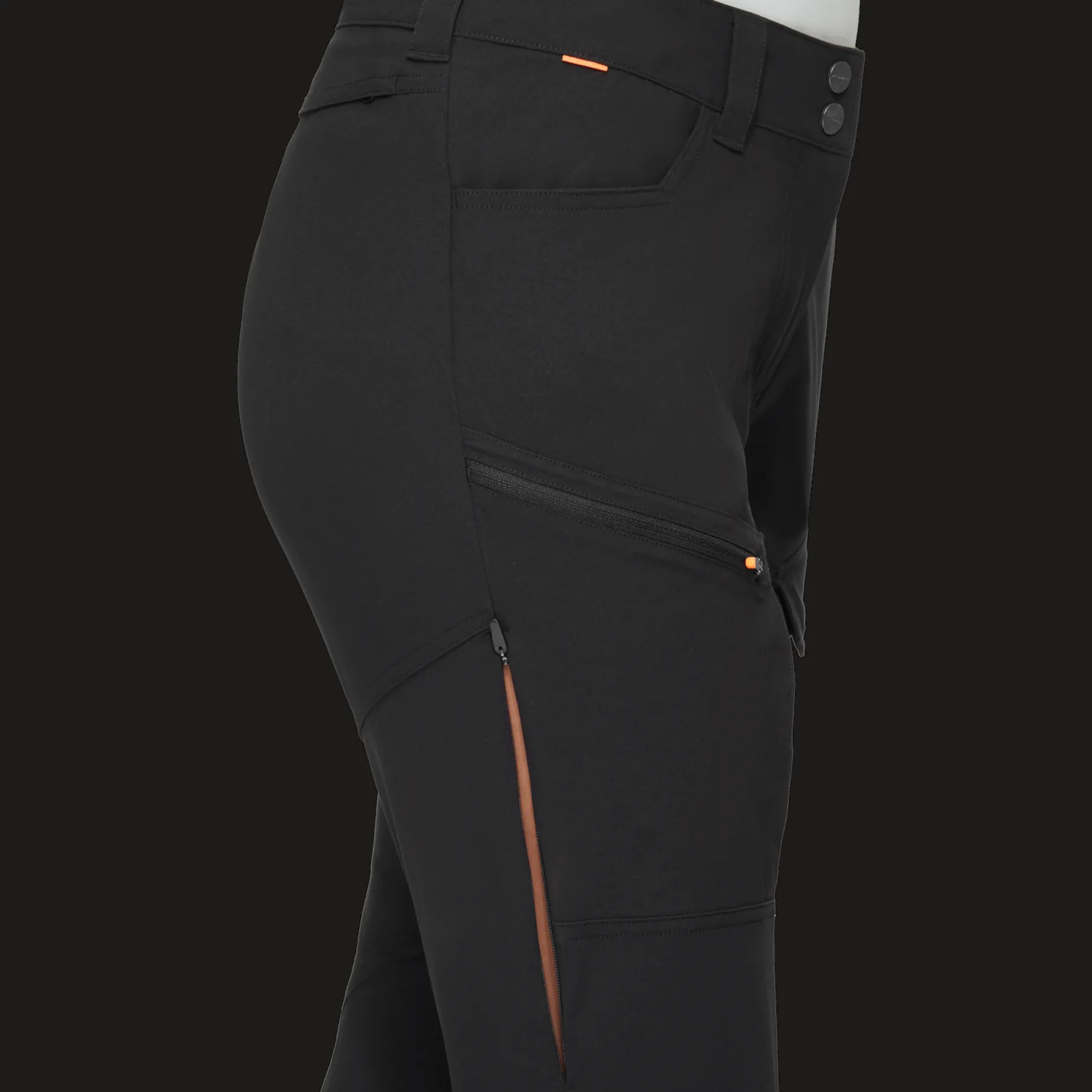 Zinal Hybrid Pants Women, turbukse - Turbukse - Zinal Hybrid Pants Women, turbukse